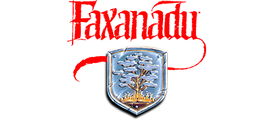 Faxanadu logo for Famicom